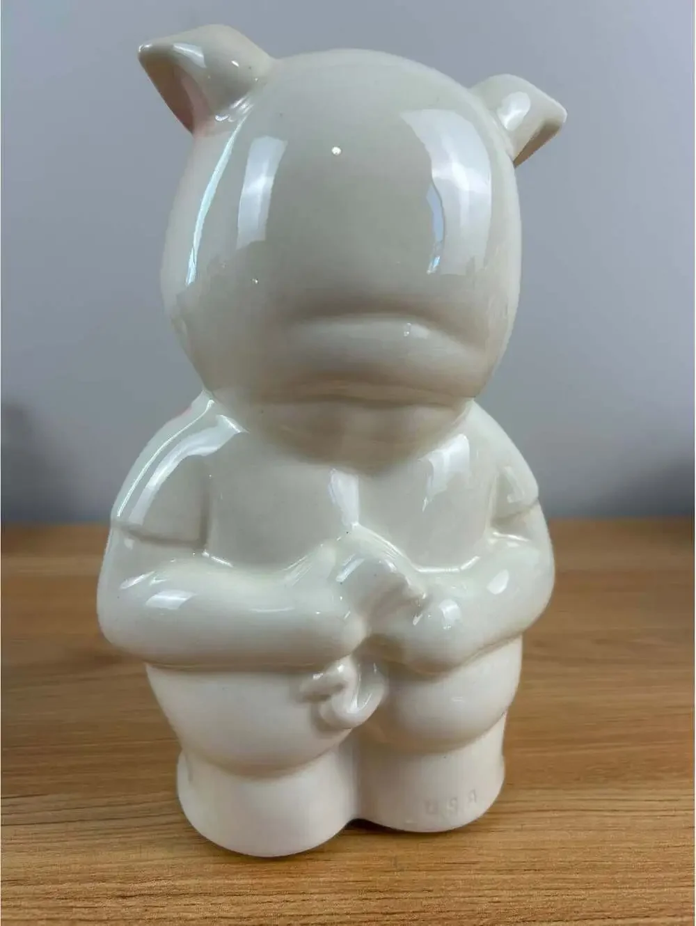 Royal Copley 1950's Vintage Art Pottery  Piggy Bank 
